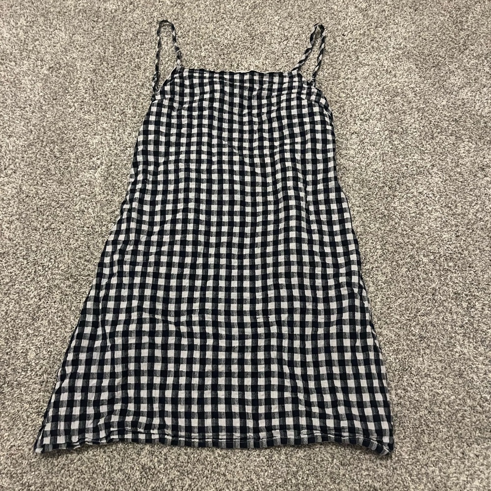 American Eagle gingham mini dress